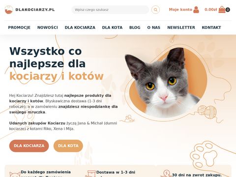Dlakociarzy.pl - sklep internetowy