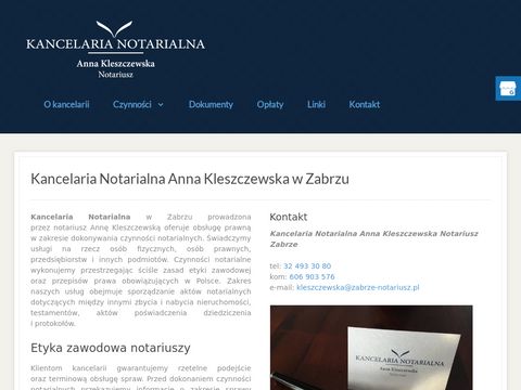 Zabrze-notariusz.pl kancelaria