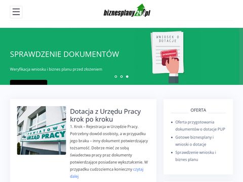 Planujbiznes.pl dotacje z urzędu pracy