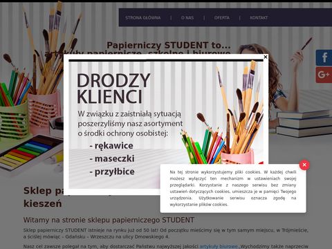 Student papiery ozdobne Gdańsk