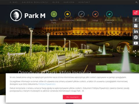 Park-M Poland projekty terenów