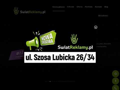 Świat Reklamy poligrafia Toruń