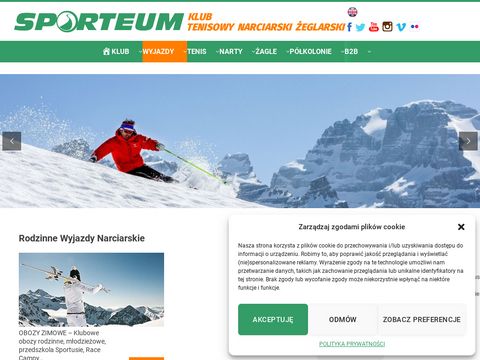 Sporteum.pl obozy narciarskie