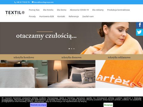 Textilogroup.com poszewki hotelowe