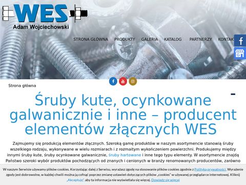Wes.net.pl śruby ocynkowane