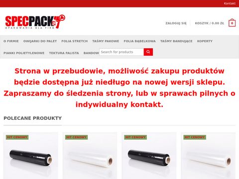 Specpack.pl czarny stretch
