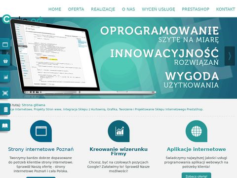 Strony internetowe Poznań