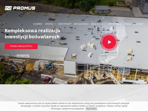 Promus.com.pl budowa hal