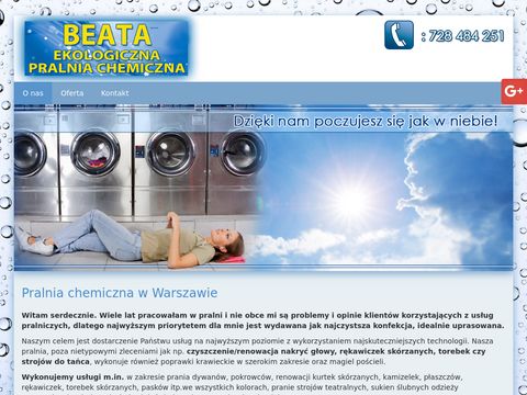 Beata pranie pościeli Warszawa