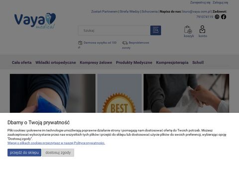 Vaya.com.pl - pęcherze