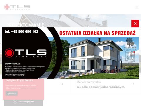 TLS Developer nowy dom Szczecin