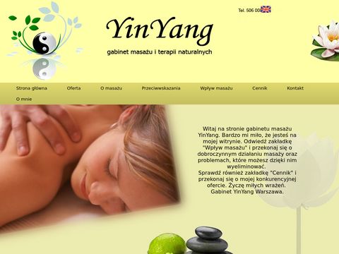 YinYang - gabinet masażu