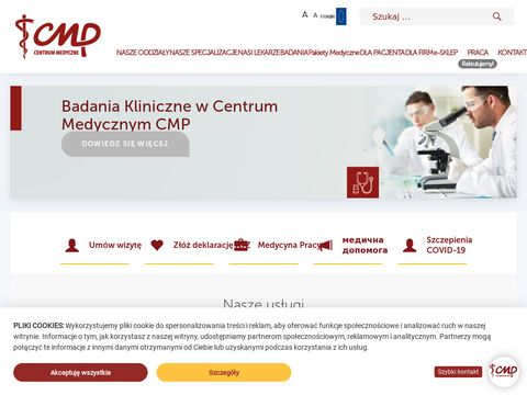 Cmp.med.pl przychodnia Białołęka