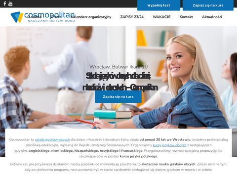 Cosmopolitan.edu.pl szkoła