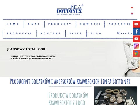Bottonex.pl dodatki krawieckie