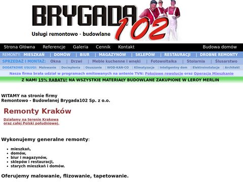 Remonty Kraków Brygada102
