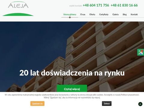 Aleja.net.pl - palety drewniane