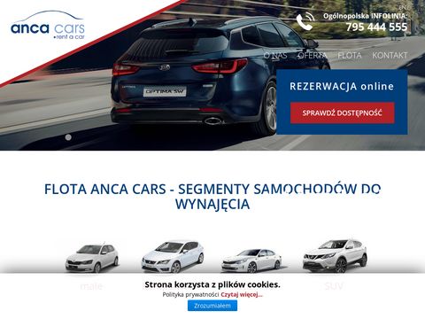 Anca Cars wynajem samochodów Gdańsk