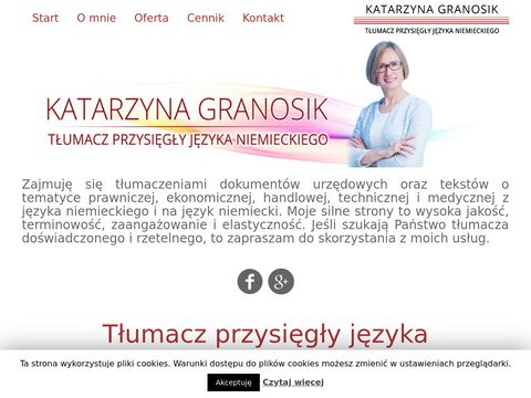 Katarzyna Granosik tłumaczenia