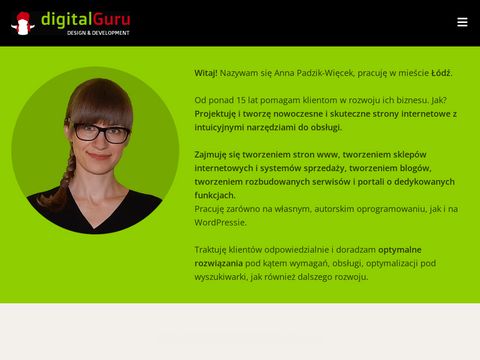 Digital Guru - strony www Łódź