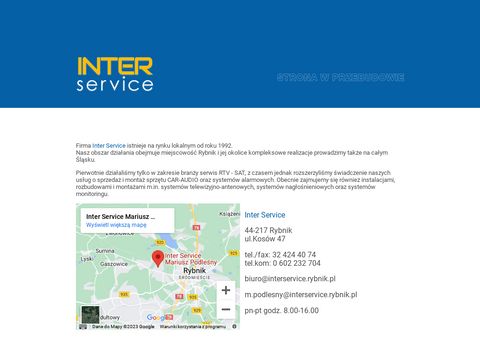 Inter Serwis monitoring Rybnik