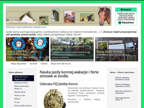 Huculki.com.pl - nauka jazdy konnej