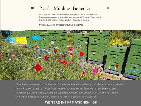 Miodowapanienka.pl - miód z polskiej pasieki