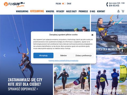 Kitesurfing.pl - kursy kite i nie tylko