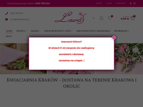 Kwiaciarnia Laura - Kraków