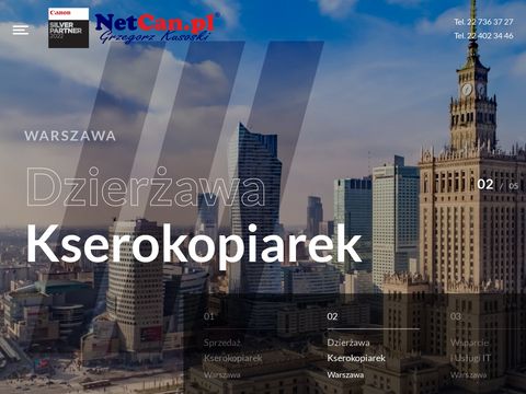 Kserokopiarki Warszawa Netcan.pl