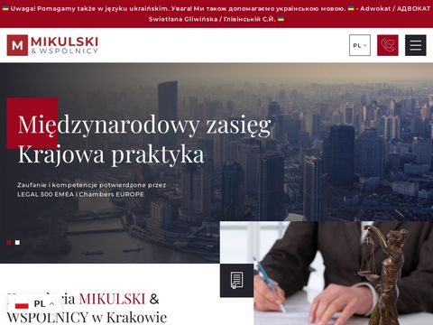 Mikulski.krakow.pl adwokat w Niemczech