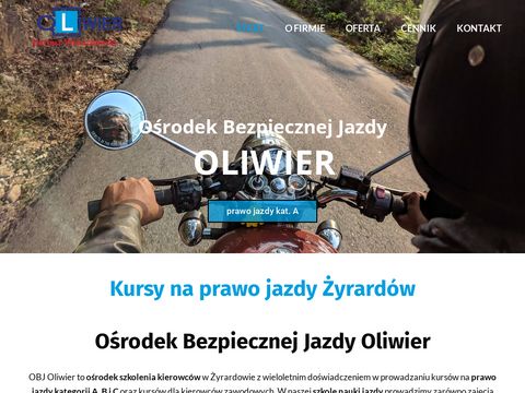 Oliwier-zyrardow.pl nauka jazdy