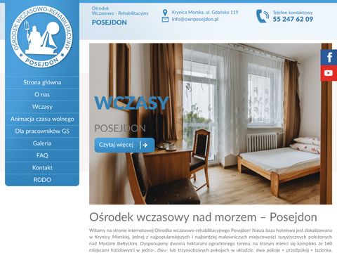 Owrposejdon.pl ośrodek