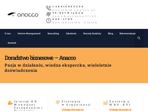 Premiowanie pracowników - Anacco.pl