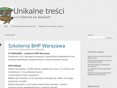 Aktyw-bhp.com.pl wysokie kwalifikacje