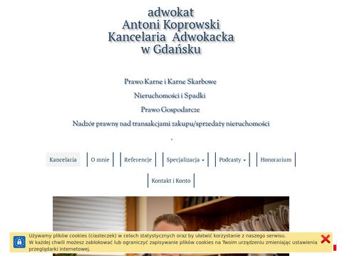 Adwokat-koprowski.pl Gdańsk