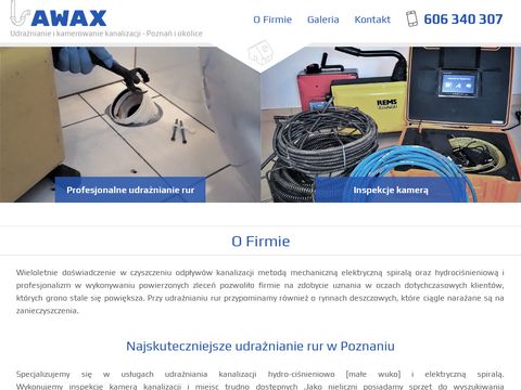 Awaxww.pl - inspekcja kanalizacji