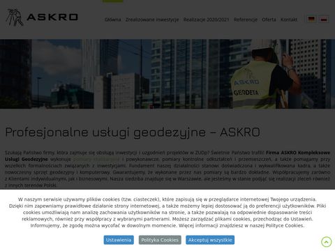 Askro.pl geodezja Warszawa