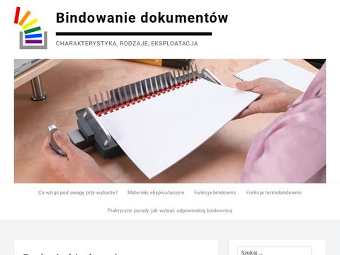 Bindowanie.com.pl dokumentów