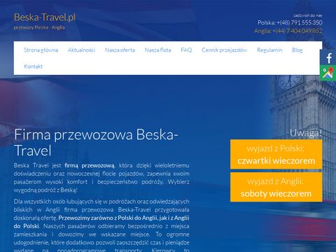 Beska-travel.pl bus do Anglii
