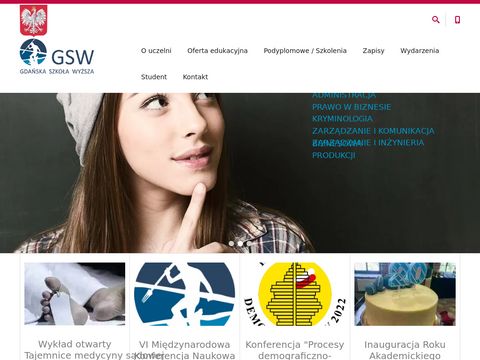 GSW studia podyplomowe Gdańsk