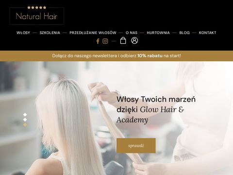 Naturalhairpolska.pl - najlepsze włosy doczepiane