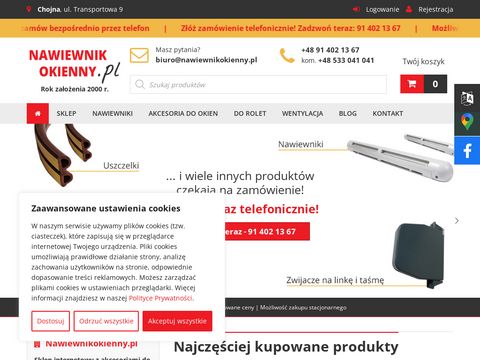 Nawiewnikokienny.pl - klamki do okien pcv