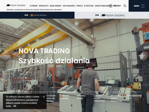 Nova-trading.com - pręty nierdzewne