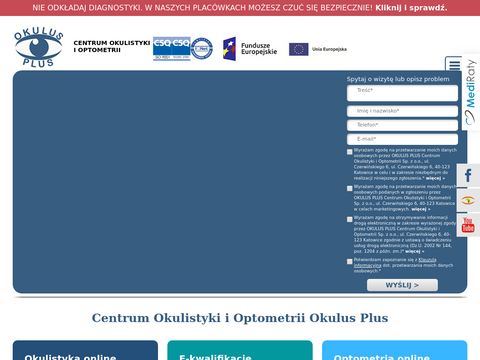 Okulus.pl - centrum okulistyki i optometrii