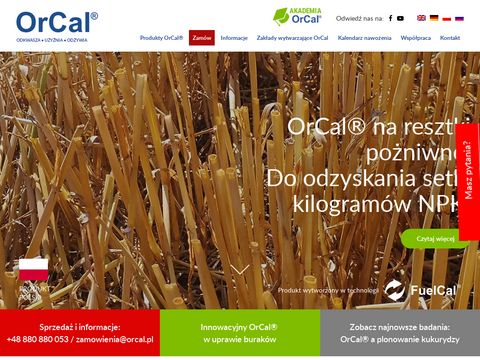 Orcal.pl nawóz z aktywnym hydratem