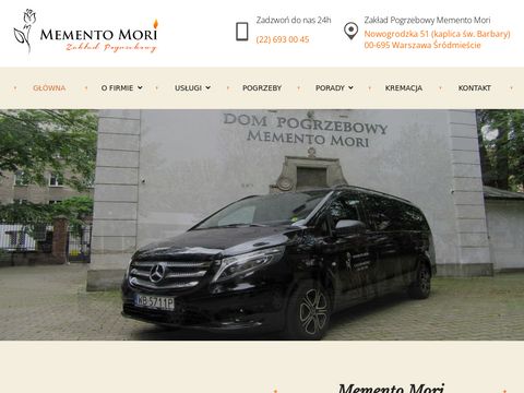 Memento Mori - pogrzeby Warszawa