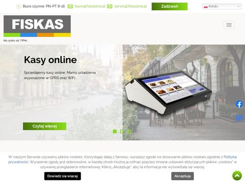 Mwfiskas.pl - drukarka fiskalna Elzab