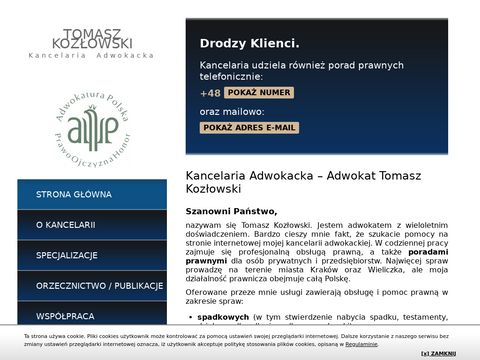 Kozlowski-adwokat.pl kancelaria