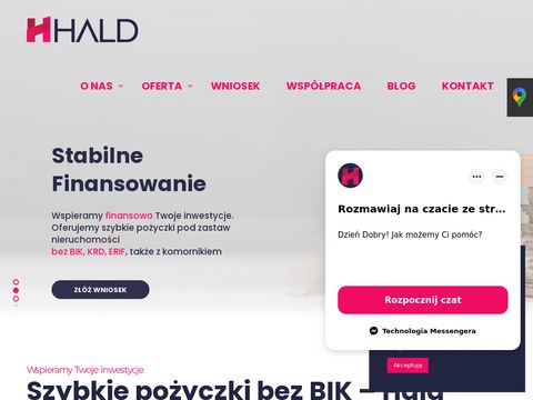 Haldgroup.pl - pożyczka bez bik